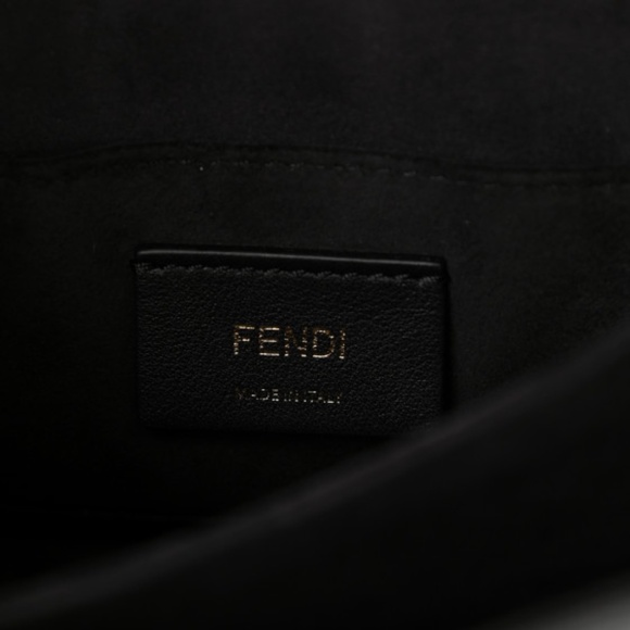 Fendi Kan I Studded Leather Shoulder Bag - Picture 7 of 9